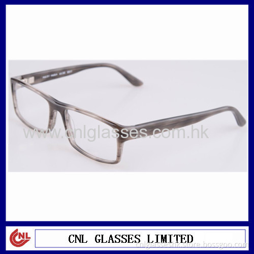 Rectangular Acetate Spring Hinge Reading Glasses